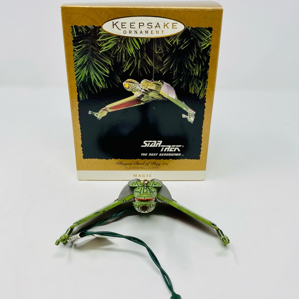 Star Trek Klingon Bird of Prey Ornament - Picture 3 of 6
